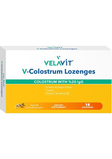 Velavit V- Colostrum Lozenges 15 Pastil