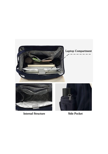 Kadın Sırt Çantası, Günlük Sırt Çantası, Usb Şarj Bağlantılı Kız Siyah