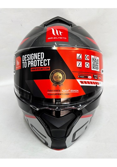 Mt Genesis Sv Atempo B15 Parlak Renk Çene Açılır Kask Iç Güneş Vi