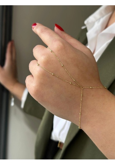14 Ayar Altın Mini Dorikalı Şahmeran 1157 Çok Renkli