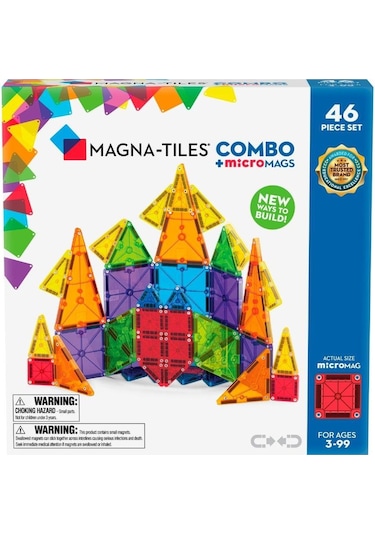 Magna-tiles Combo + Micromags - 46 Parça