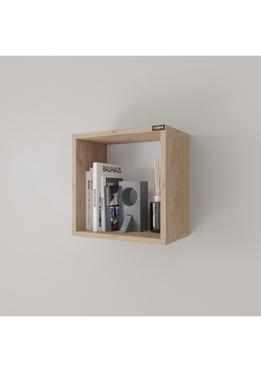 Rainbow Duvar Rafı-florida Meşe 33x33x19 Cm Meşe