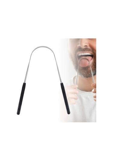 Dolıty Diller Kazıyıcı Taze Nefes Için Temizleyici Siyah