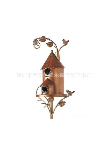 Mufunye Bahçe Taçlığı Kuş Yuvası - Dayanıklı Malzeme İle Bahçe Dekorasyonu, Güvenilir Ve Şık Bahçe Süsleme