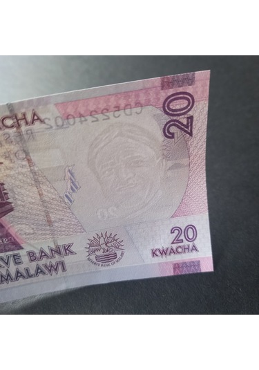 Escoines Koleksiyon 3996368f424728d26d 20 Kwacha Malavi Çil Eski Yabancı Kağıt Para