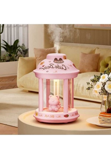 Createtech Yeni Ofis Nemlendirici, Rahatlatıcı Işığı İle Ev Ve Ofis Atmosferi 350ml 02 Ex