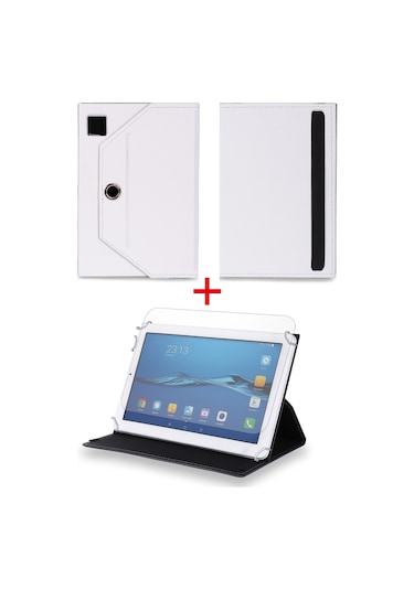 Velvoria Codegen Dream 101 - 10.1" Tablet Uyumlu Standlı Tablet Kılıfı + Nano Ekran Koruyucu
