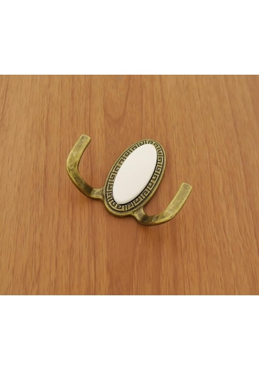 Azimkar Hırdavat Bambu Askılık Antik Sarı Beyaz Diğer