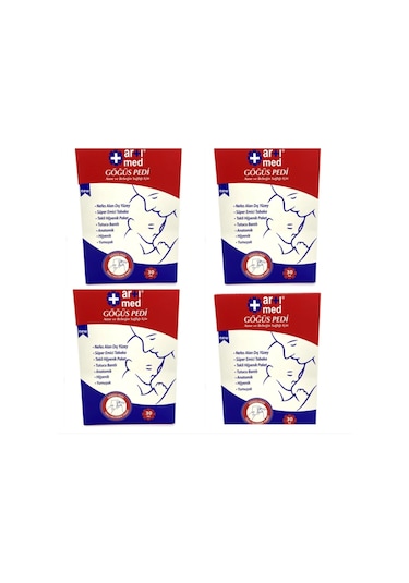 Artımed Göğüs Pedi 4'lü Set