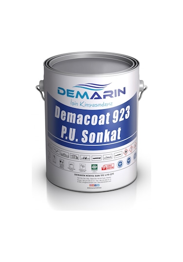 Demacoat 923 Sonkat Bordo Boyası 1 KG