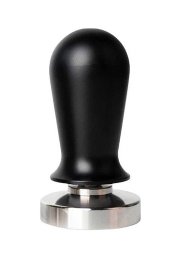 Fastbuy Kahve Severler İçin Ahşap Saplı Paslanmaz Çelik Espresso Presi, Siyah - Mükemmel Espresso İçin Zengin Ve Pürüzsüz Bas Siyah