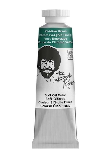 Yağlı Boya Çiçek Serisi 37ml-6722 Viridian Green Karışık, Çok Renkli