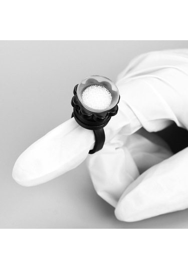 Samdoo Tek Kullandım Kalın Biriktirici Dövme Pigment Yüzük Bardakları 20 Adet - İçin Boya Saklama, Kolay Renklendirme, İğneyi Koruma