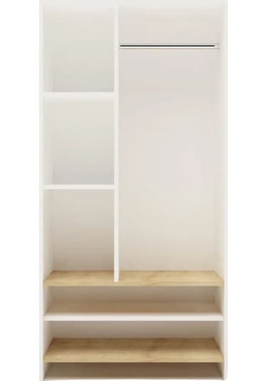 Floradesign Malibu Aynalı Gardırop / Elbise Dolabı