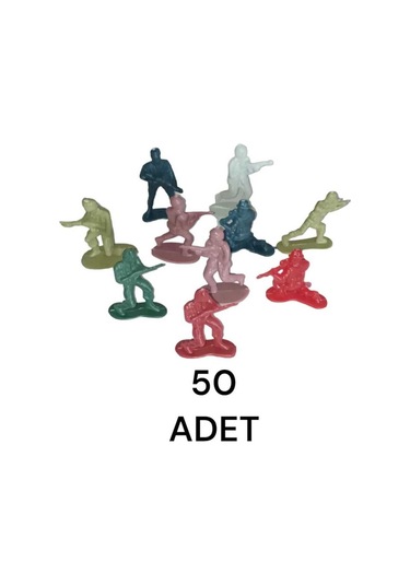 50 Adet Oyuncak Asker