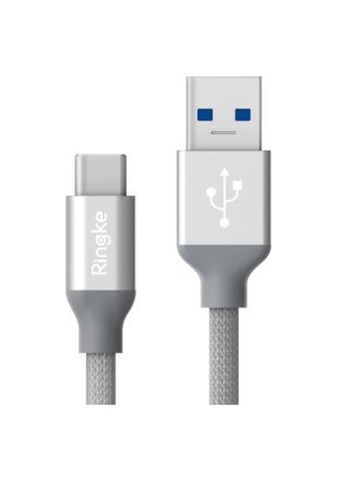 Ringke Type-C Çelik Örgü Data/ Şarj Kablosu 1.2 M