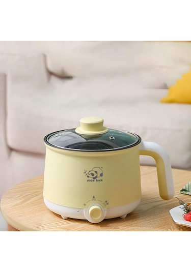 Homyl Elektrikli Sıcak Tencere Taşınabilir 2 Vites Vapursuz