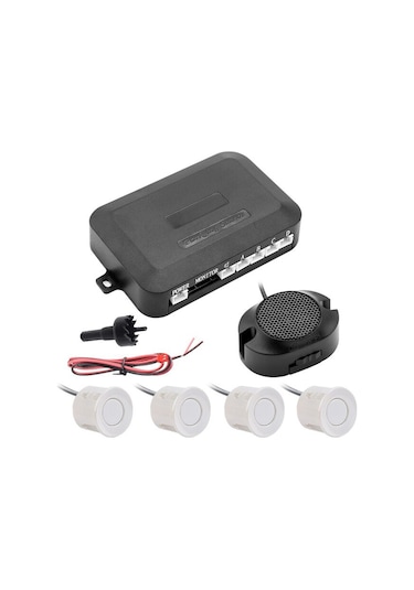 GPR AUTO PARTS  SES İKAZLI PARK SENSÖRÜ (SESLİ) BEYAZ SENSÖR