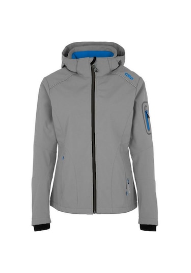 CMP Zip Hood Kadın Softshell Outdoor Mont