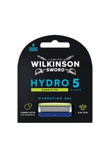 Wilkinson Sword Hydro 5 Sensitive Aloe Veralı 4 Adet Yedek Kartuş