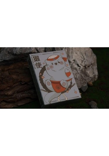 Room One Samurai Otter Hono Edition Standard Red Premium Oyun Kağıdı İskambil Kartları Destesi
