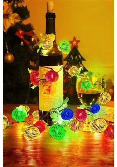 Parti Ve Özel Gün Dekorasyonu Top Led Kandil Şeklinde Aydınlatma - Aa91yt1090yu Sıcak Beyaz