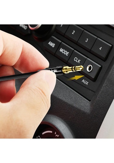 Linktech A586 Type-c - 3.5mm Aux Kablo 1mt Siyah