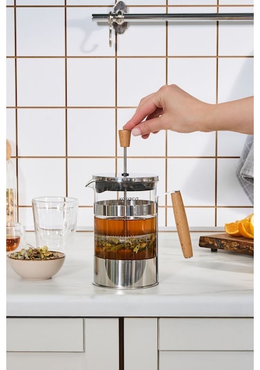 Karaca Drew Borosilikat Cam French Press 800 ml