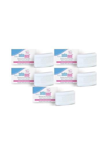 Sebamed Bebek Sabunu 100 G Kompakt 5'li Set
