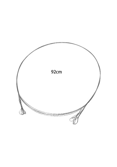 Createtech Suntek 5 Parça Peynir Kesme Teli 92cm Gümüş - Testere Ev Pişirme Aleti Diğer