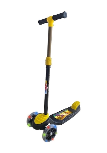 Swsc6-ı Işıklı Swing Scooter Sarı -kolat