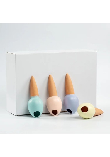 4 Adet Otomatik Bitki Sulama Stakes Yumurta Kendinden Sulama