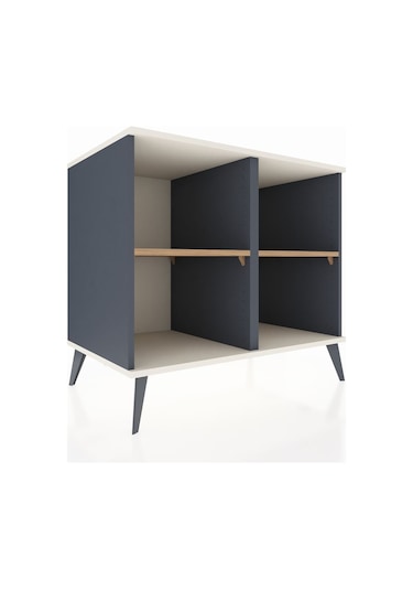 Kronos Şifonyer 2 Raflı 88x59x80 Antrasit-aytaşı/çam Aytaşı/çam