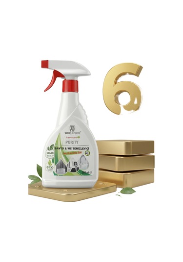 Worldchem Banyo Wc Temizleme 6x500 Ml
