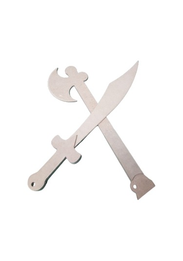 Ahşap Mdf Kılıç ve Balta