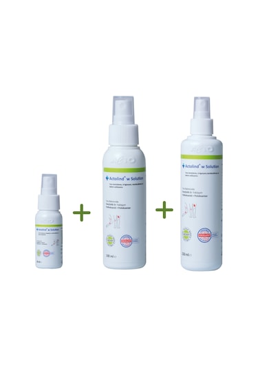 Actolind W Solution Yara Solüsyonu 250 ML + 100 ML + 50 ML