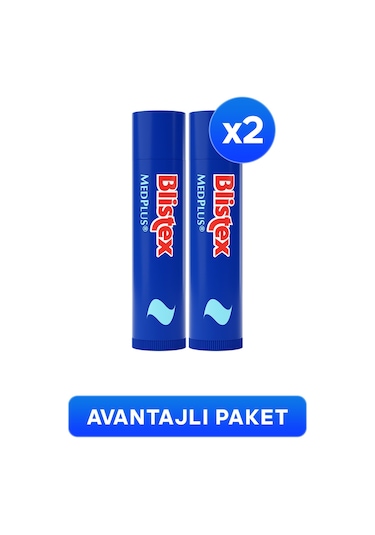 Blistex Medplus Stick Dudak Koruyucu Bakım Kremi 2 x 4.25 G