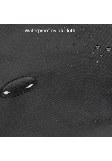 Sones Mesorock Mtxb1015 Motosiklet Sürme Kask Çantası Naylon Su Geçirmez Sırt Çantası Siyah