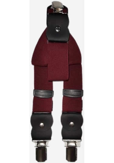 Bordo Barista Pantolon Askısı - Bordo