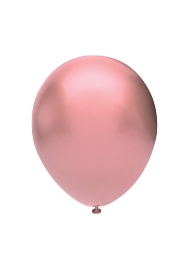 Balonevi Balon Metalik Rose Gold 100 Lü