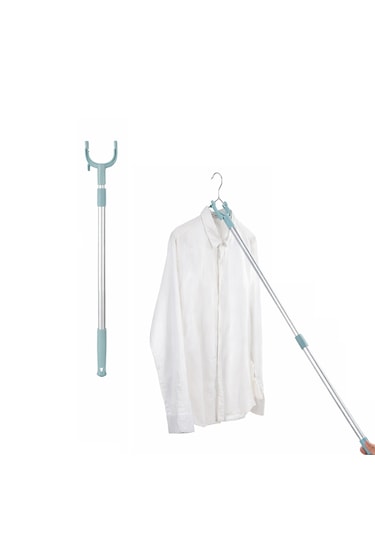 Microcase Uzayabilir Elbise Eşya Askı Asma Aparatı 58-102 Cm Al5703 Açık Yeşil