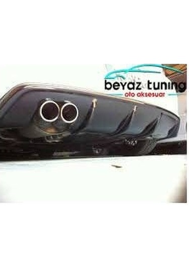 VW Scirocco Difüzör Arka Tampon Piano Black