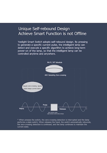 Novahub Yeelight Kablosuz Akıllı Anahtar 16a 3d Düğmeyle Mijia Mi Home Ac250v/16a Üçlü Işık Kontrol Cihazı