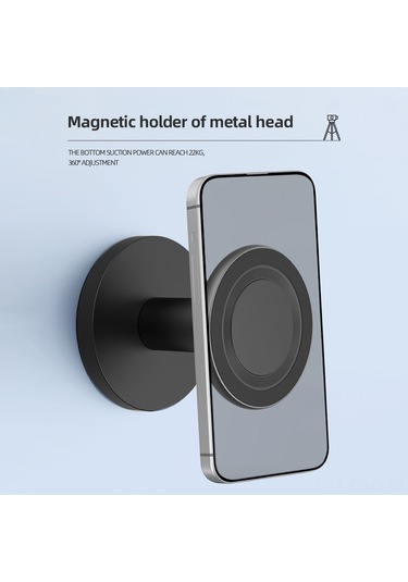 Samdoo İphone 15/14/13/12 Magsafe Uyumlu Alüminyum Manyetik Telefon Tutucu - Bulut Platformlu Manyetik Tabanlı Diğer