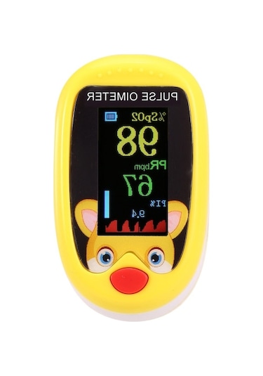 Createtech Vkemall Spo2 Sarı Pulse Oksimetresi Oksijen Doygunluk Ve Nabız Ölçer, Mini Parmak Ucu Monitörü, Çocuk Ve Yetişkinler İçin