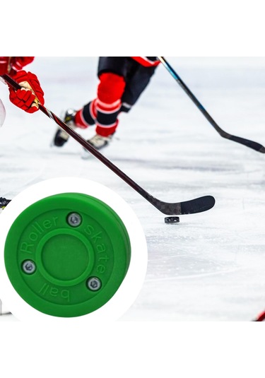 Homyl Roller Hokey Diski Uygulama Hediyesi Oyun Eğitimi Yeşil Yeşil