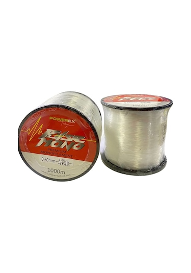 Powerex Pulse 1000m. 0,40mm. 10.04kg. Carbon Monofilament Misina