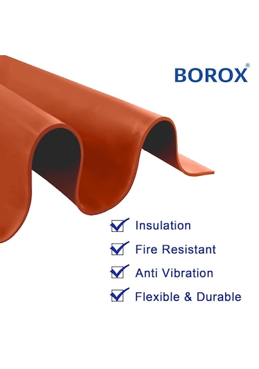 Borox Silikon Levha - Tezgah Koruyucu - Altlık - 17,5x17,5cm