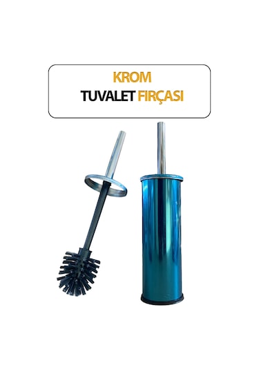 Krom Tuvalet Fırçası Ekonomik Krom