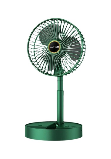 Eternal Luck Sessiz Katlanır USB Küçük Yelpaze Fan Yeşil